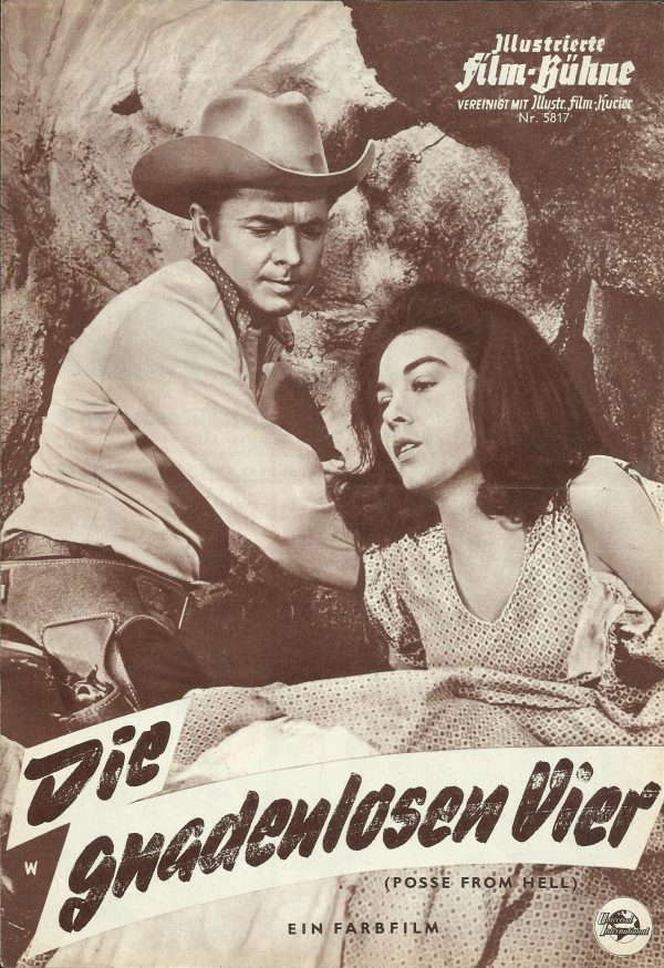 5817: Die gnadenlosen Vier ( posse from hell ) ( Robert Coleman ) Audie Murphy, John Saxon, Zohra Lampert, Ward Ramsey, Vic Morrow, Robert Keith, Royal Dano, Rudy Acosta, Paul Carr, Frank Overton, Lee van Cleef, Stewart Randall, Charles Horvath, Henry Wil