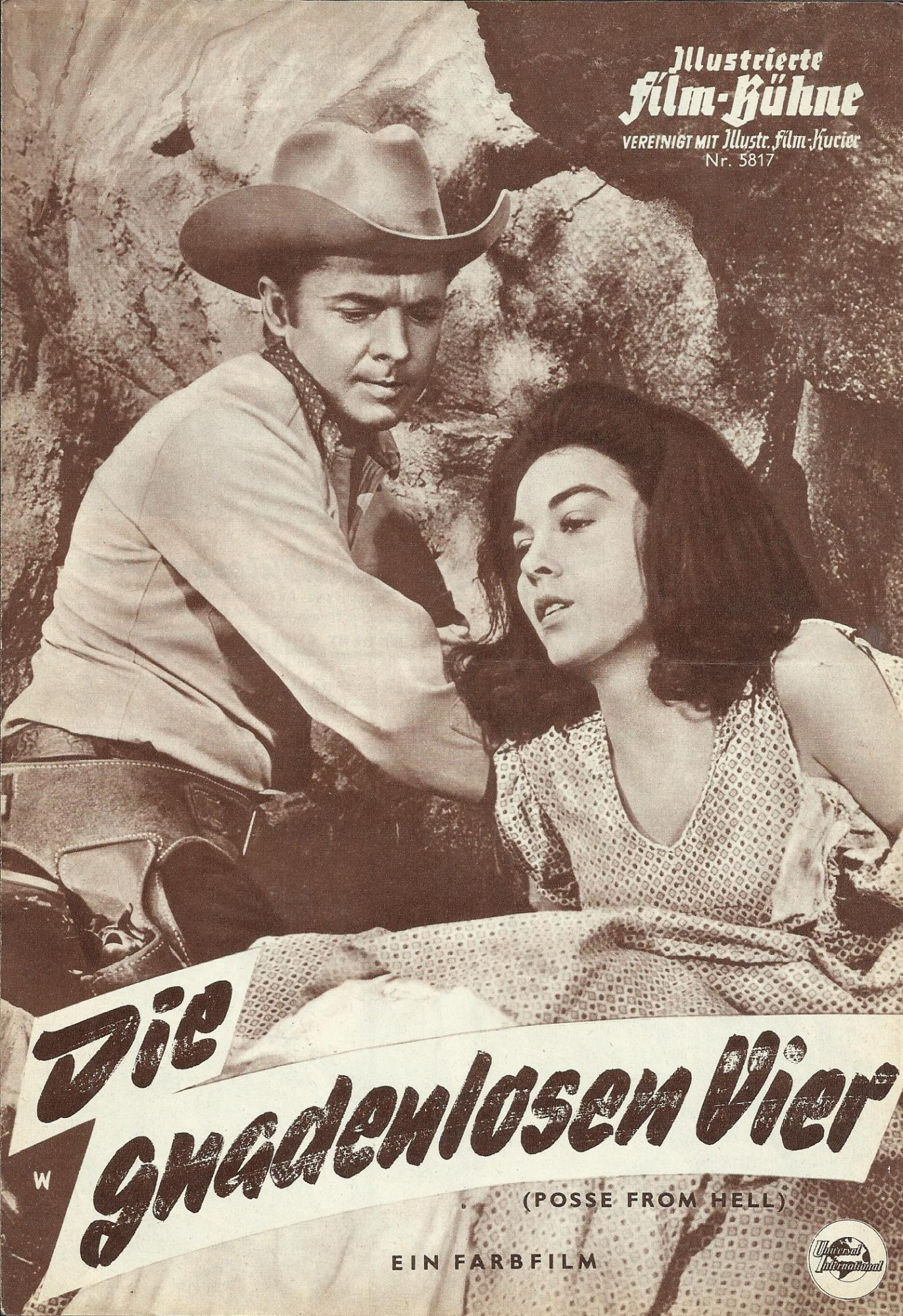 5817: Die gnadenlosen Vier ( posse from hell ) ( Robert Coleman ) Audie Murphy, John Saxon, Zohra Lampert, Ward Ramsey, Vic Morrow, Robert Keith, Royal Dano, Rudy Acosta, Paul Carr, Frank Overton, Lee van Cleef, Stewart Randall, Charles Horvath, Henry Wil