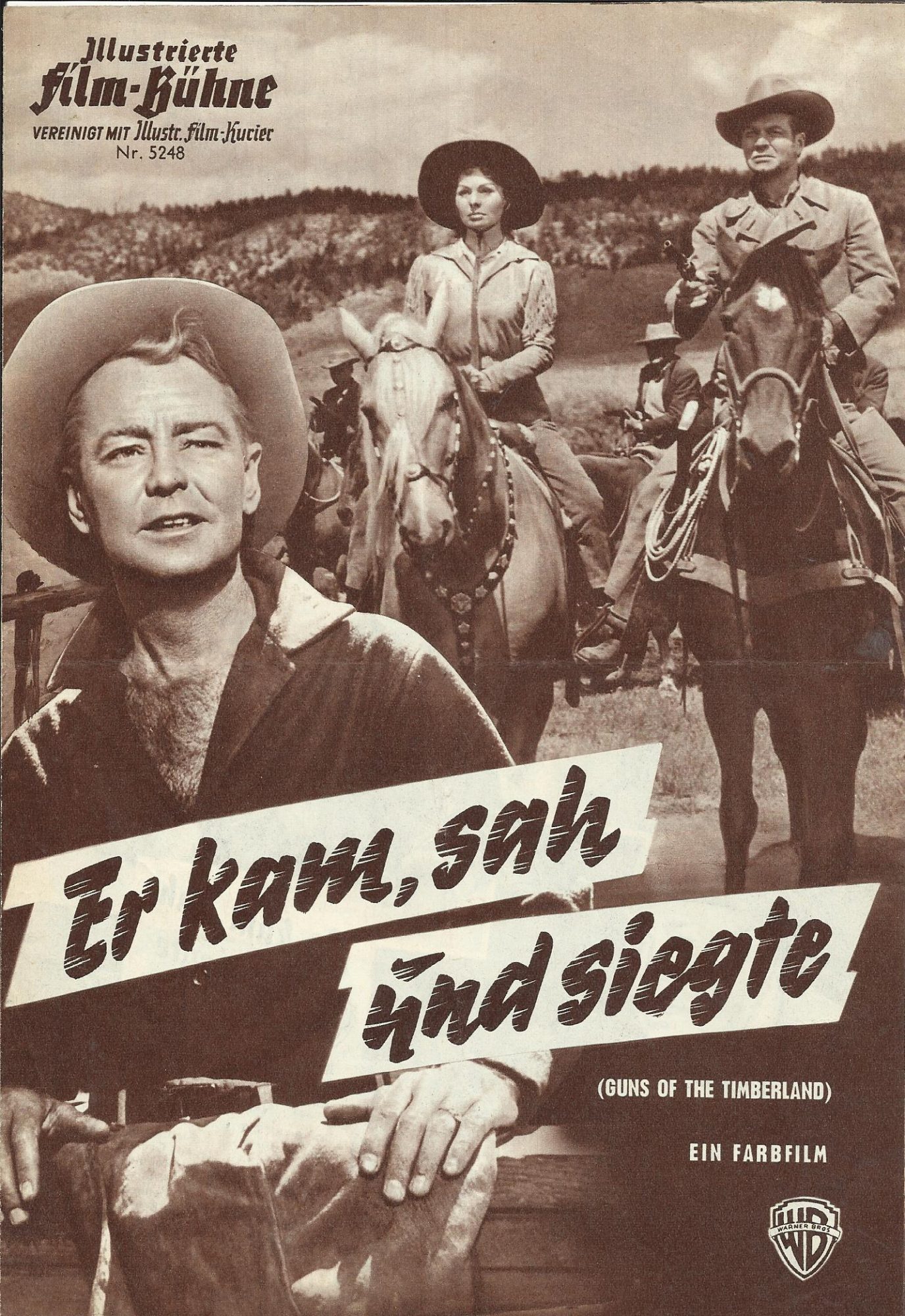 5248: Er kam, sah und siegte ( Robert D. Webb ) Alan Ladd, Jeanne Crain, Gilbert ROland, Frankie Avalon, Lyle Bettger, Noah Beery, Verna Felton, Alana Ladd