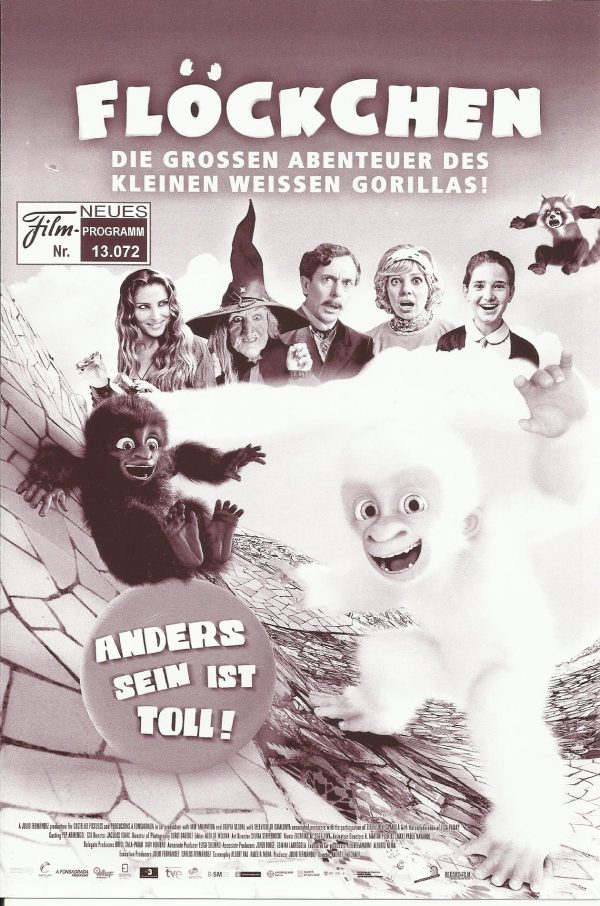 13072: Flöckchen - Die großen Abenteuer des kleinen weißen Gorillas ! ( Andreas G. Schaer ) Elsa Pataky, Pere Ponce, Claudia Abate, Joan Sulla, Rosa Boladeras, Felix Pons, Merce Comes, Pau Vinyals