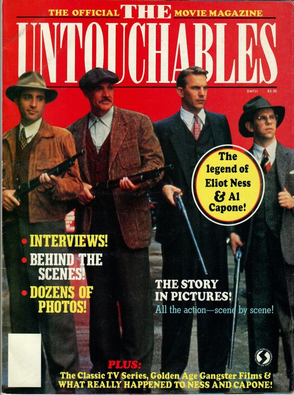Die Unbestechlichen ( The Untouchables ) ( Eliot Ness / Al Capone ) Kevin Costner, Sean Connery, Charles Martin Smith, Andy Garcia, Robert de Niro, Richard Bradford, Billy Drago, Brad Sullivan,