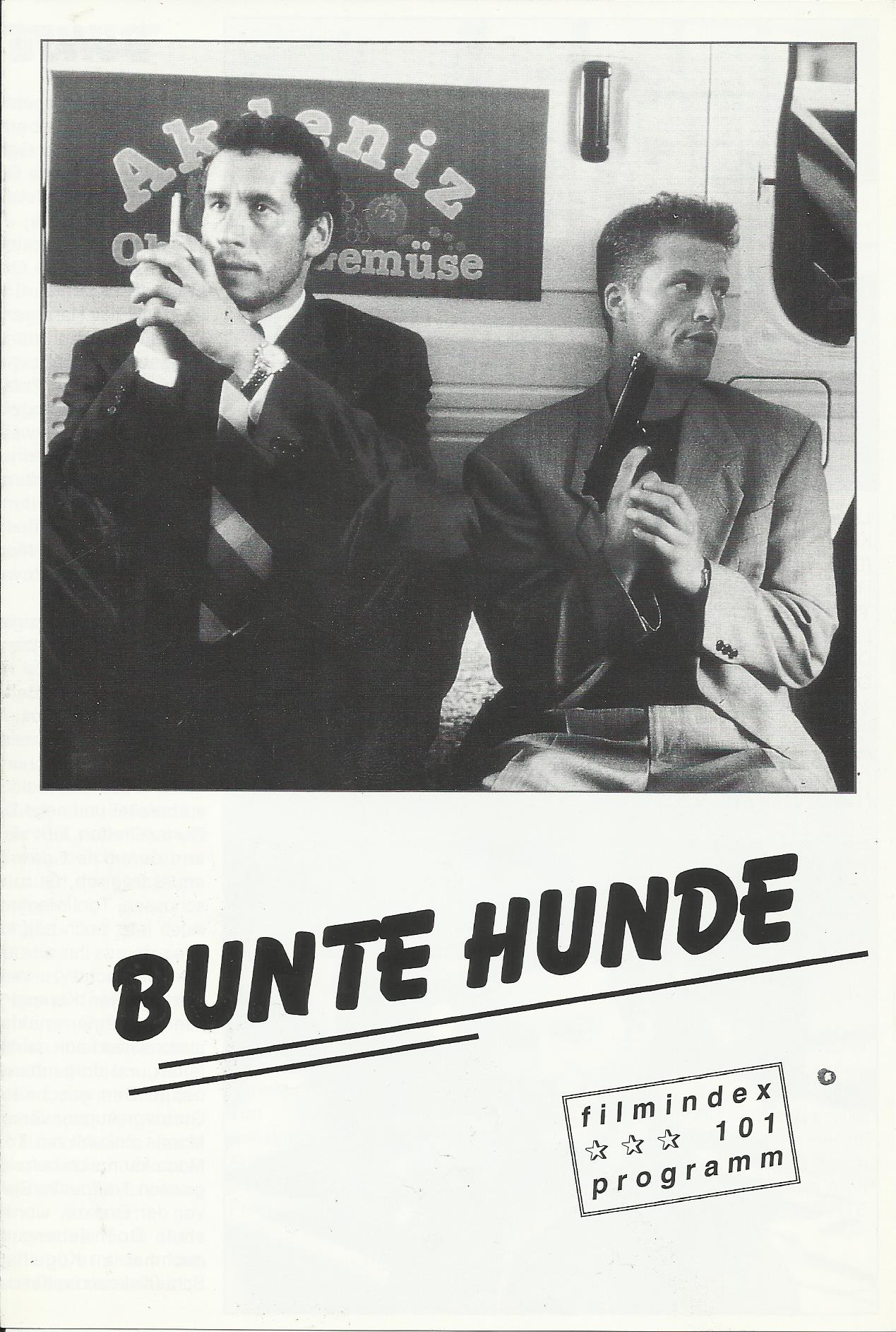 101: Bunte Hunde ( Lars Becker ) Oana Solomonescu, Peter Lohmeyer, Tl Schweiger, Catrin Striebeck, Jan-Gregor Kremp, Christian Redl, Ralph Herforth, Tyron Ricketts