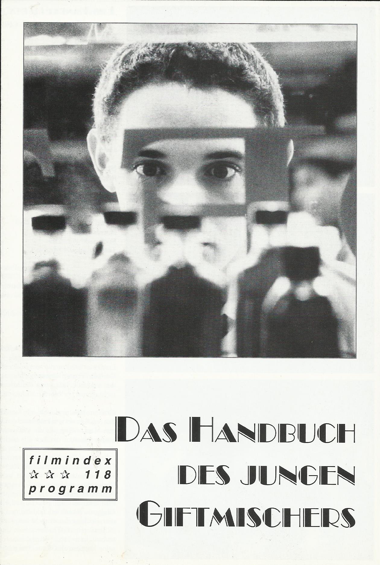 118: Das Handbuch des jungen Giftmischers ( Benjamin Ross ) Tobias Arnold, Hugh O´Conor, Ruth Sheen, Roger Lloyd Pack, Norman Caro, Dorothea Alexander, Charlotte Coleman, Paul Stacey, Charlie Creed-Miles, Antony Sher, Malcolm Sinclair, Samantha Edmonds