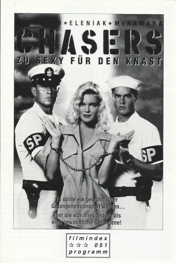 051: Chasers ( Dennis Hopper ) Tom Berenger, Erika Eleniak, William Mcnamara, Crispin Glover, Matthew Glave, Grand L. Bush, Dean Stockwell, Bitty Schram, Seymour Cassel, Frederic Forrest, Marilu Henner, Dennis Hopper