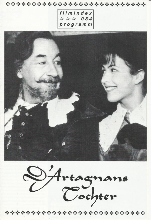 084: D´Artagnans Tochter ( Bertrand Tavernier ) Philippe Noiret, Sophie Marceau, Raoul Billerey, Sami Frey, Jean-Luc Bideau, Nils Tavernier, Claude Rich, Charlotte Kady, Jean-Paul Roussillon, Luigi Proietti