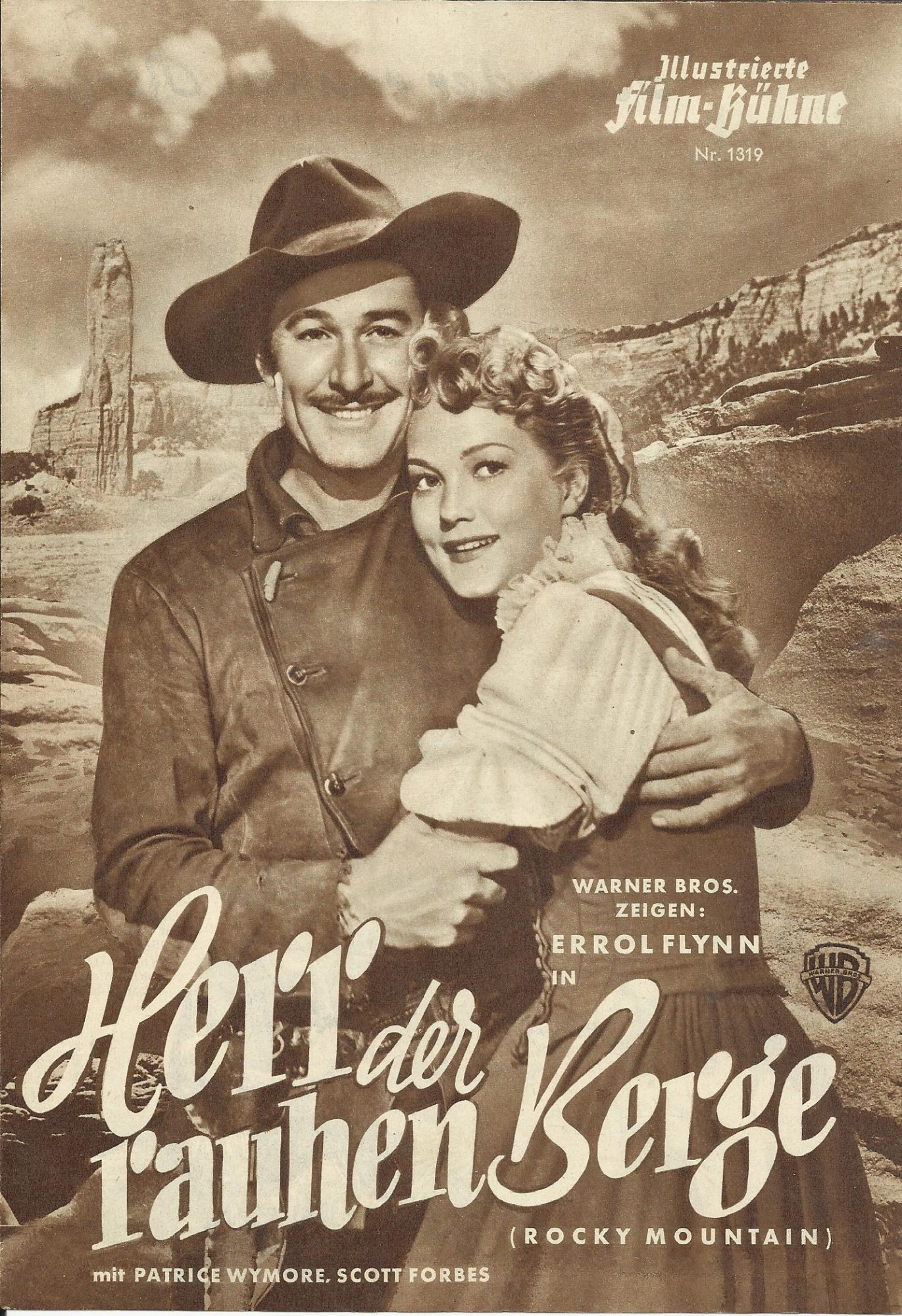 1319: Herr der rauhen Berge ( William Keighley ) Errol Flynn,Patrice Wymore, Scott Forbes, Guinn Williams, Dick Jones, Howard Petrie, Slim Pickens, Chubby Johnson