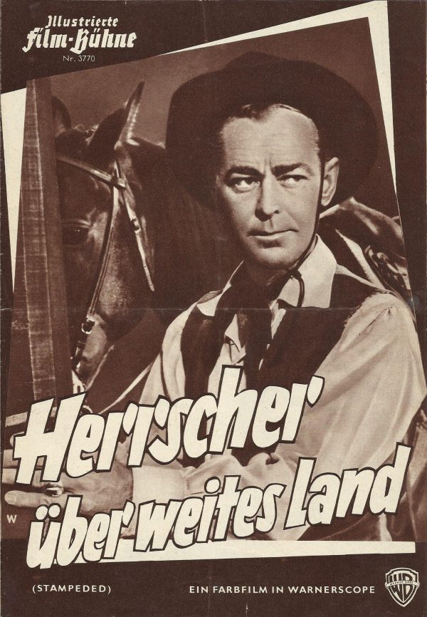 3770: Herrscher über weites Land ( Gordon Douglas ) Alan Ladd, Virginia Mayo, Edmond O´Brien, Anthony Caruso, Julie Bishop, John Qualen, Don Castle, David Ladd, Jack Wrather Jr.