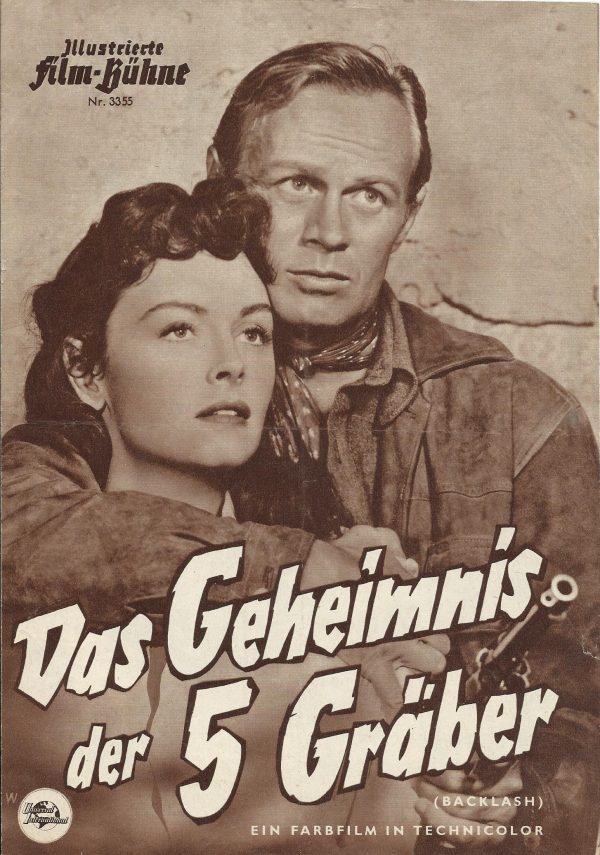 3355: Das Geheimnis der 5 Gräber ( John Sturges ) Richard Widmark, Donna Reed, William Campbell, John McIntire