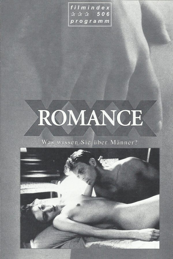 506: Romance ( Catherine Breillat ) Caroline Ducey-Troussselard, Sagamore Stevenin, Francois Berleand, Rocco Siffredi, Fabien de Jomaron, Emma Colberti, Ashley Wanniger