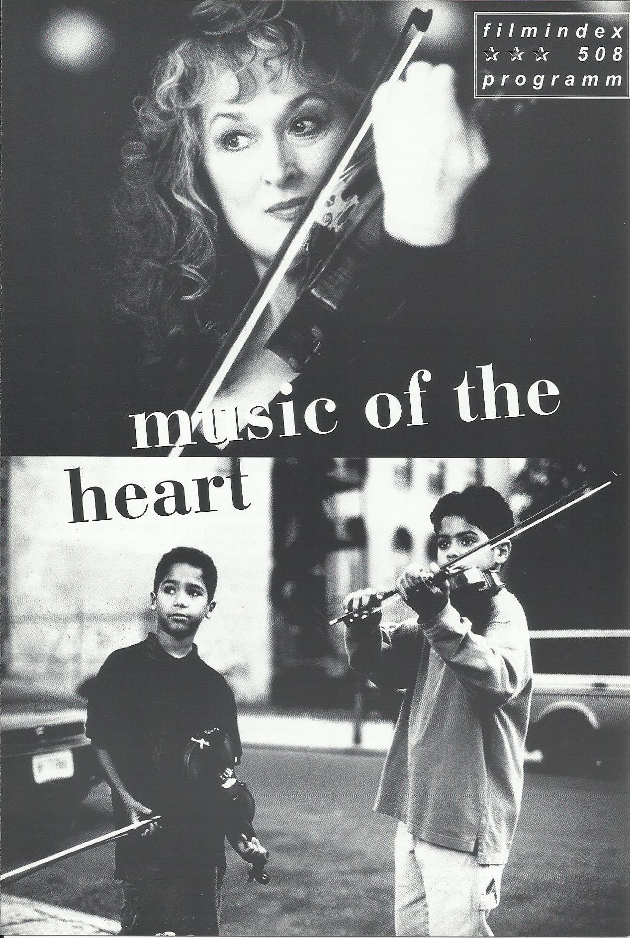508: music of the heart ( Wes Craven ) Meryl Streep, Aidan Quinn, Angela Bassett, Gloria Estefan, Cloris Leachman, Jane Leeves, Kieran Culkin, Charlie Hofmeier, Michael Angarano, Josh Pais, Isaac Stern, Itzhak Perlman
