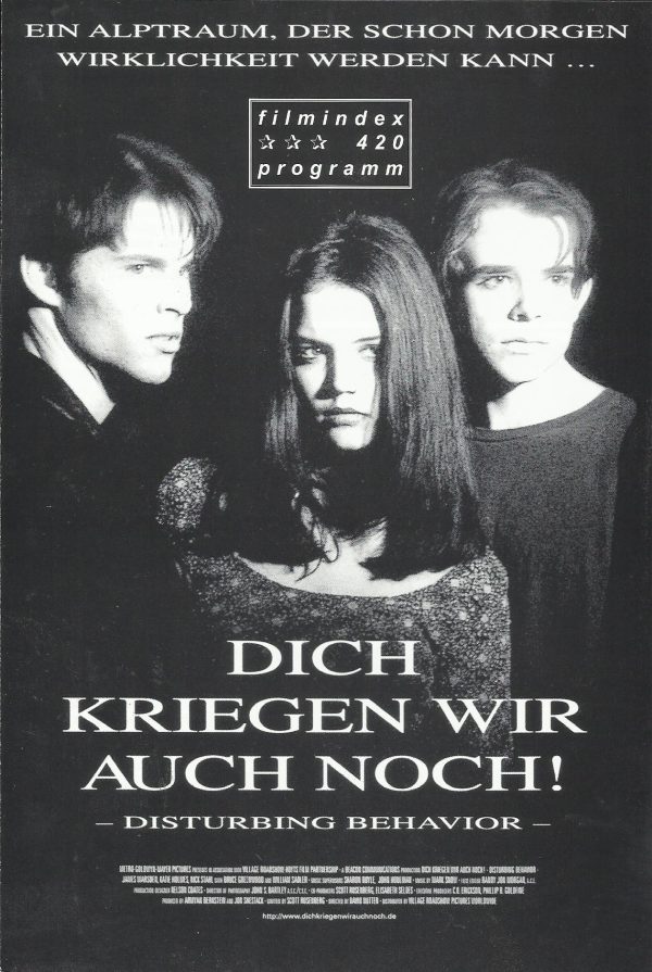 420: Dich kriegen wir auch noch ! ( David Nutter ) James Marsden, Katie Holmes, Nick Stahl, Paul Sorvino, Steve Railsback, Bruce Greenwood, William Sadler, Natassia Malthe, Tobias Mehler, Chris Owens, Katharine Isabelle