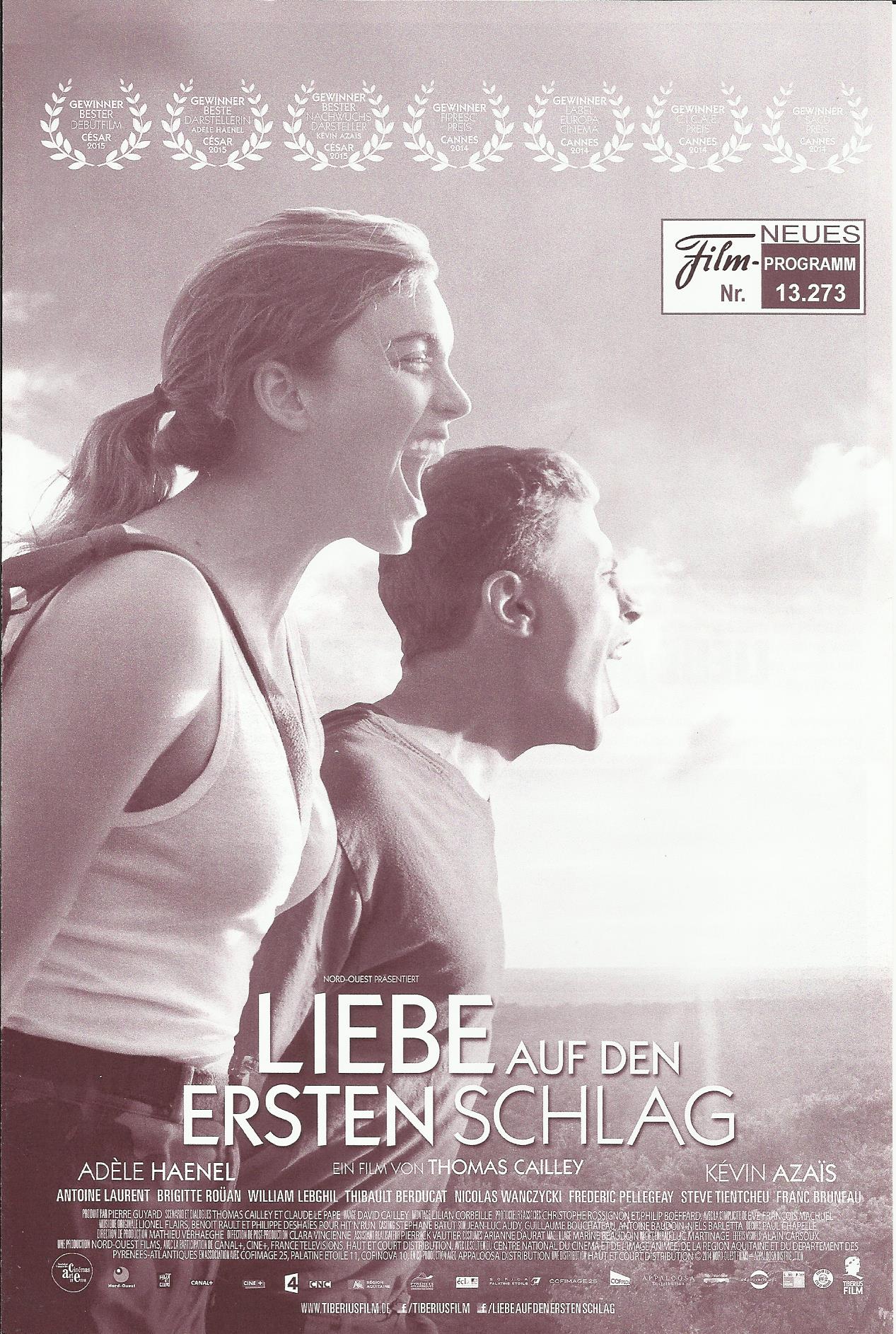 13273: Liebe auf den ersten Schlag ( Thomas Cailley ) Adele Haenel, Kevin Azais, Antoine Laurent, Brigitte Rouan, William Lebghil, Thibaut Berducat, Nicolas Wanczycki, Maxime Mege, Clement Allemand, Barbara Ayse