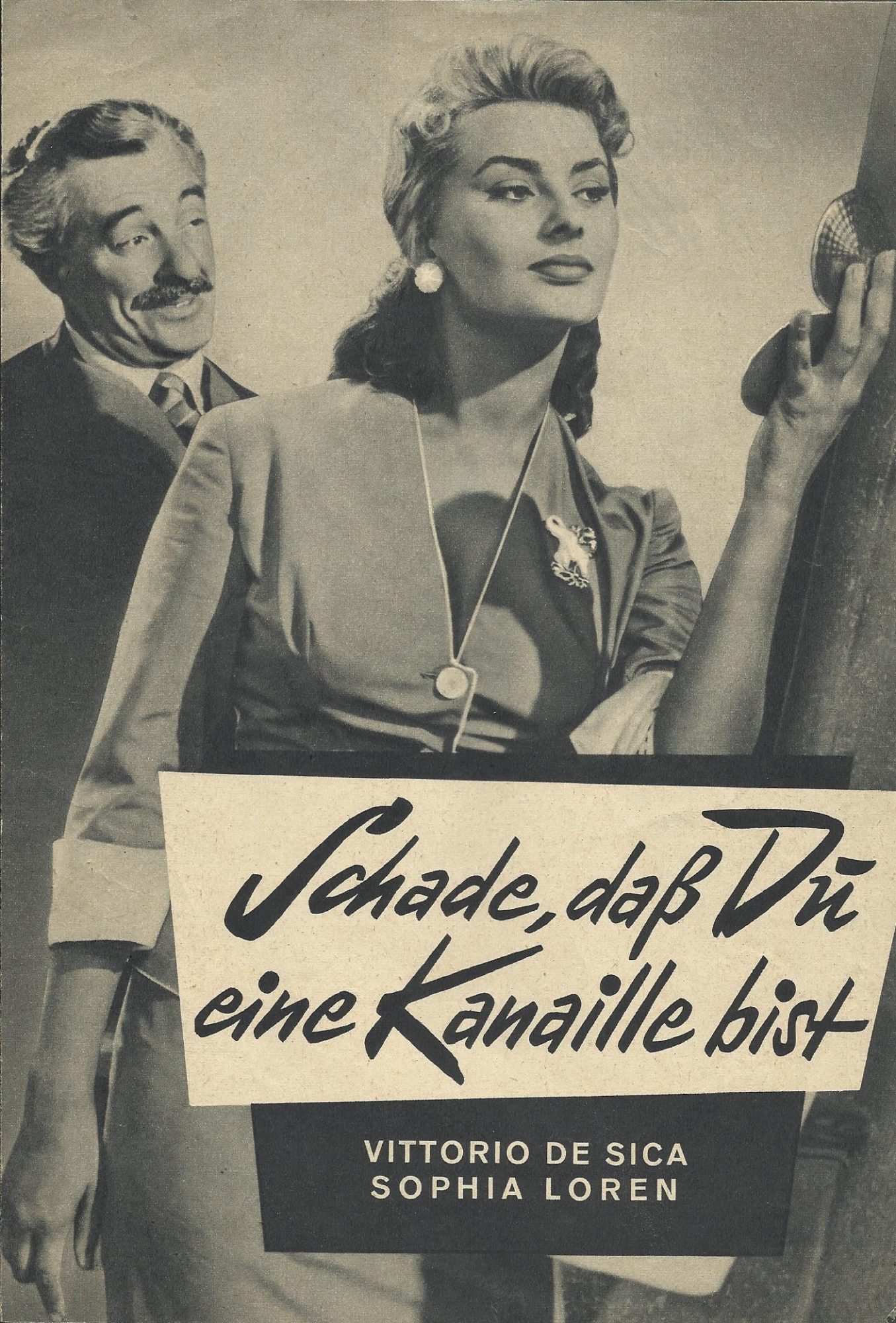 Schade, dass du deine Kanaille bist, Sophia Loren, Vittorio de Sica,