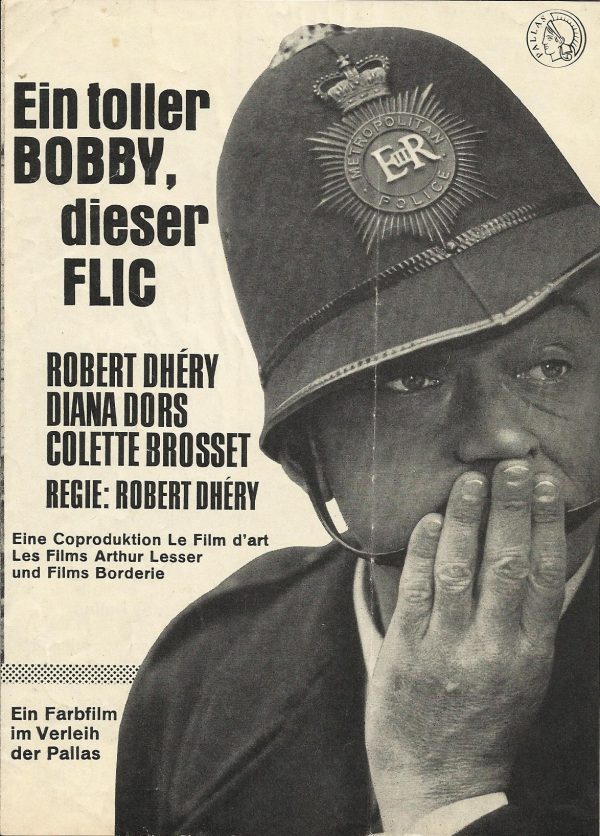 Ein toller Bobby, dieser Flic ( Robert Dhery ) Diana Dors, Colette Brosset