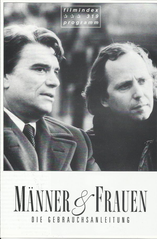 319: Männer & Frauen ( Claude Lelouch ) Fabrice Lucchini, Bernard Tapie, Alessandra Martines, Pierre Arditi, Caroline Cellier, Ophélie Winter, William Leymergie, Anouk Aimée, Patrick Husson, Agnès Soral, Salomé Lelouch, Christophe Hémon, Ticky Holgado