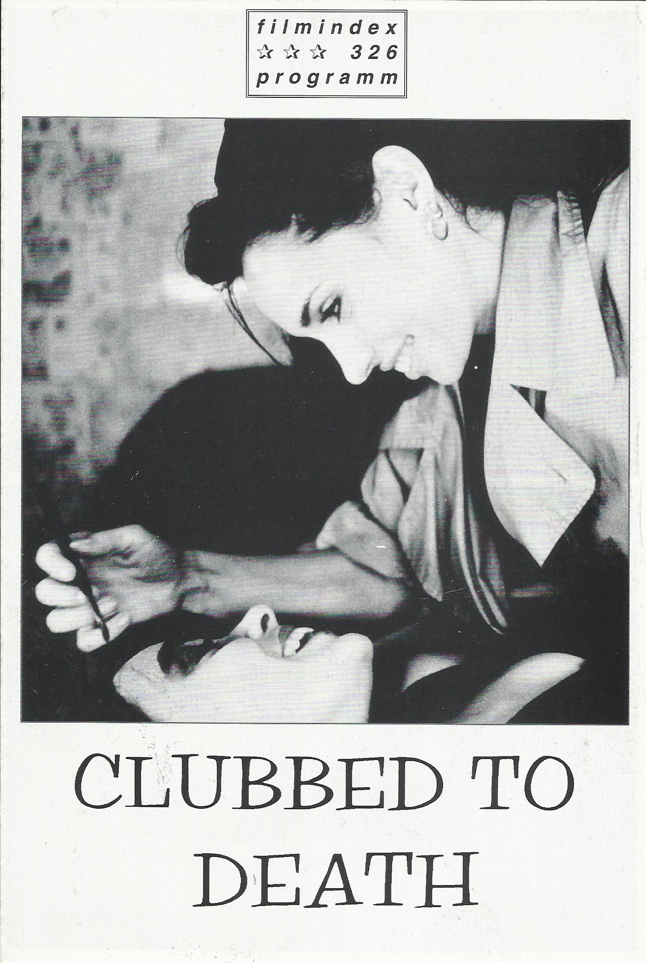 326: Clubbed to Death ( Yolande Zaberman ) Elodie Bouchez, Béatrice Dalle, Roschdy Zem, Richard Courcet, Gérard Thomassin, Luc Lavandier, Alex Descas, Julie Bataille