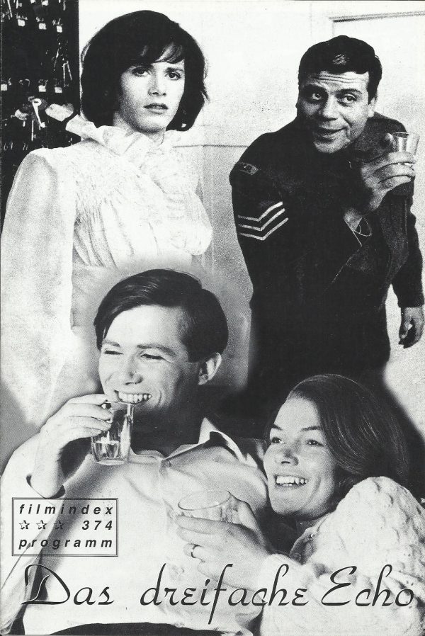 374: Das dreifache Echo ( Michael Apted ) Glenda Jackson, Oliver Reed, Brian Deacon, Anthony May, Gavin Richards, Jenny Lee Wright, Ken Colley, Daphne Heard, Zelah Clarke, Colin Rix, Ioan Meredith
