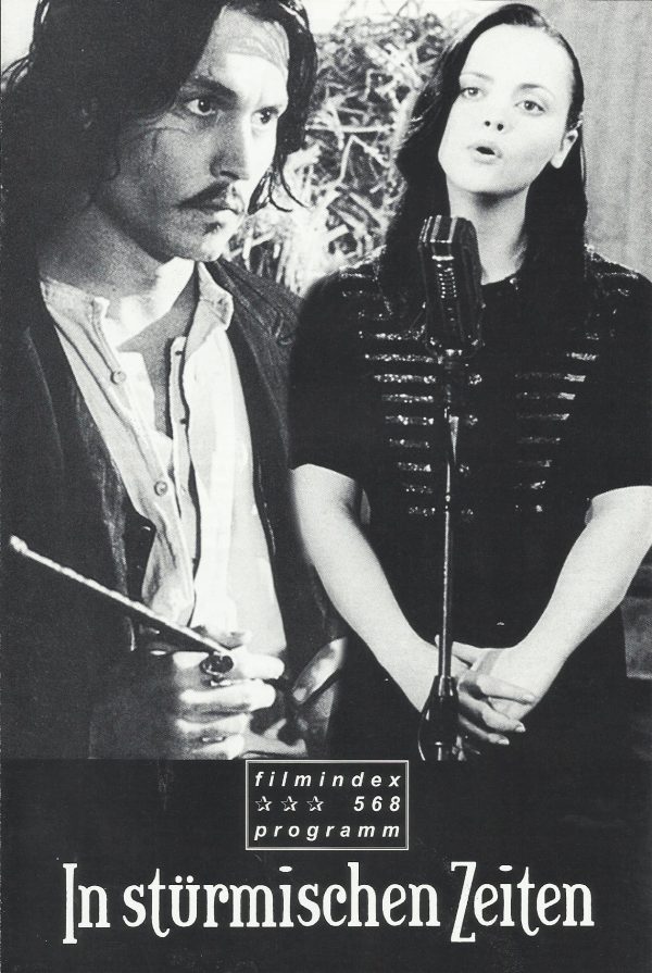 568: In stürmischen Zeiten ( Sally Potter ) Christina Ricci, Cate Blanchett, Johnny Depp, John Turturro, Harry Dean Stanton, Claudia Lander-Duke, Oleg Yankovsky, Hana Maria Pravda, Alan David, DianaHoddinott, Richard Albrecht, Miriam Karlin, Pablo Veron