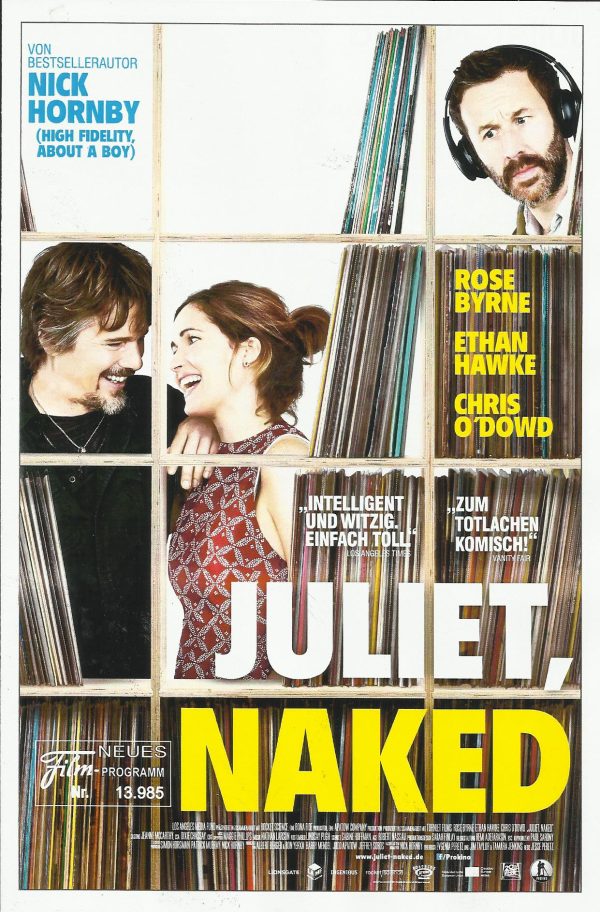 13985: Juliet, Naked ( Jesse Peretz ) Rose Byrne, Ethan Hawke, Chris O´Dowd, Lily Brazier,Ayoola Smart, Azhy RObertson, Denise Gough, Eleanor Matsuura, Thomas Gray, Phil Davis, Alex Clatworthy, Lily Newmark, Nina Sosanya, Matt King, Brodie Petrie, Cal Pet