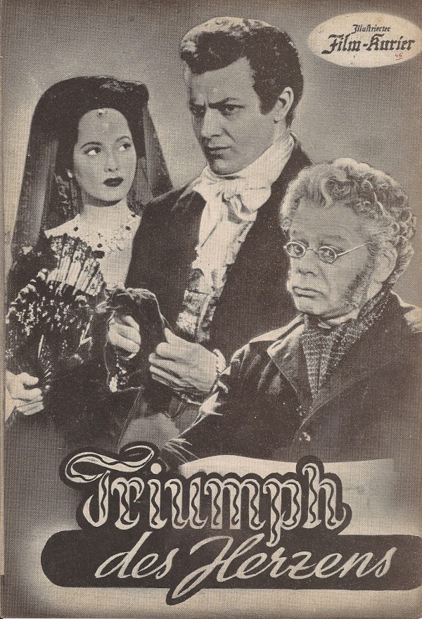 2237: Triumph des Herzens ( Charles Vidor ) Paul Muni, Merle Oberon, Cornel Wilde, Nina Foch,