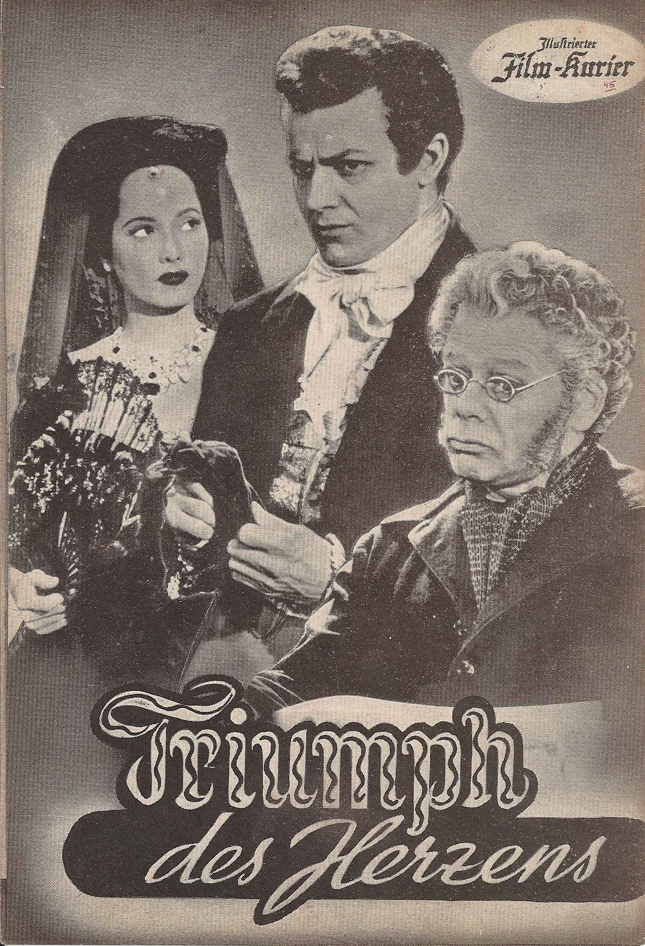 2237: Triumph des Herzens ( Charles Vidor ) Paul Muni, Merle Oberon, Cornel Wilde, Nina Foch,