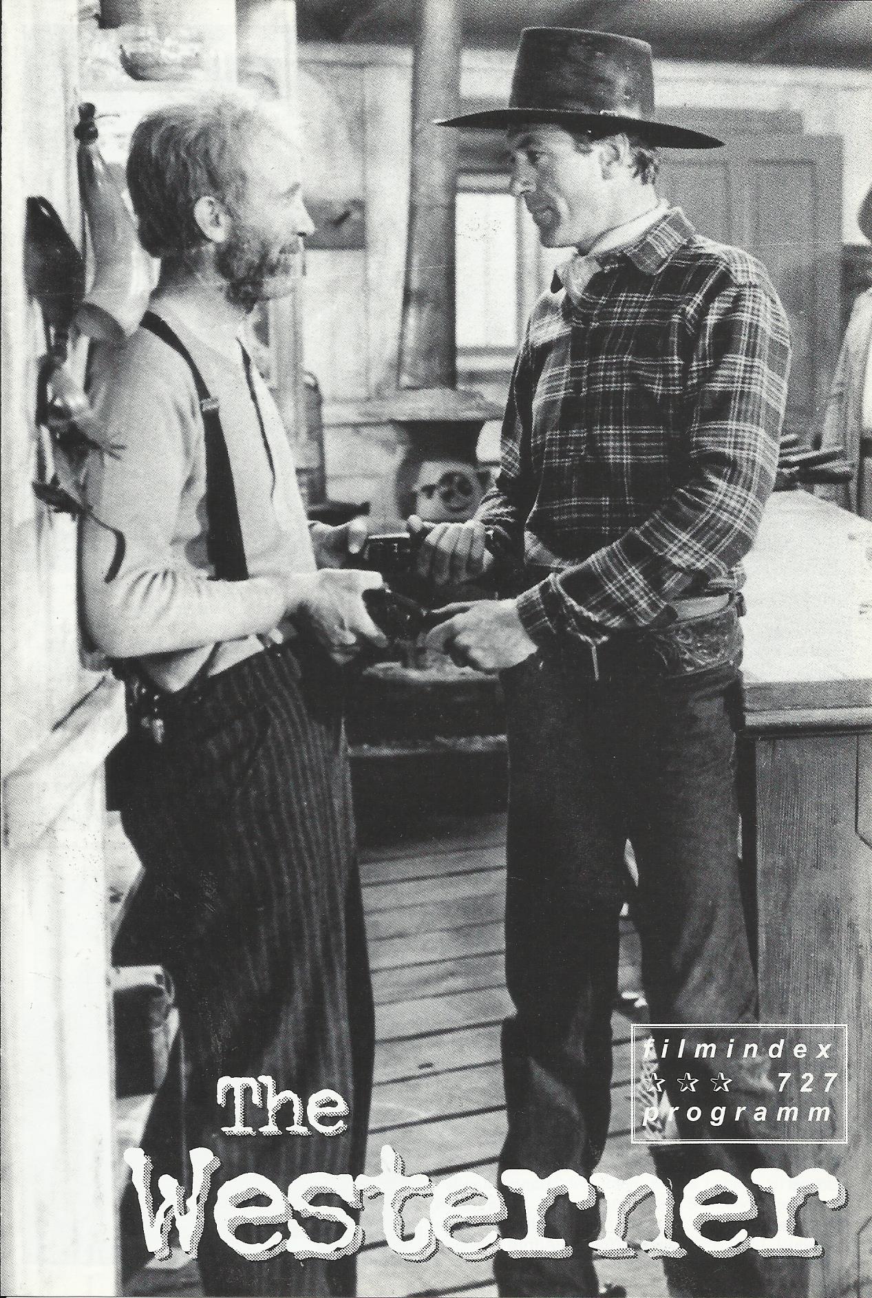 727: The Westerner ( William Wyler ) Gary Cooper, Walter Brennan, Fred Stone, DorisDavenport, Forrest Tucker, Lilian Bond, Paul Hurst, Chill Wills, Charles Halton, Tom Tyler, Dana Andrews, Roger Gray, Trevor Bardette, Arthur Aylesworth, Lupita Tovar, Jul