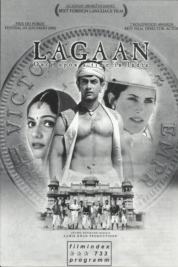 733: Lagaan - One upon a Time in India ( Ashutosh Gowariker ) Aamir Khan, Gracy Singh, Rachel Shelley, Paul Blackthorne, Suhasini Mulay, Kulbhushan Kharbanda, Raghuvir Yadav, Rajendra Gupta, Shri Vallabh Vyas, Javed Khan, Raj Zutshi, Akhilendra Mishra, Pr