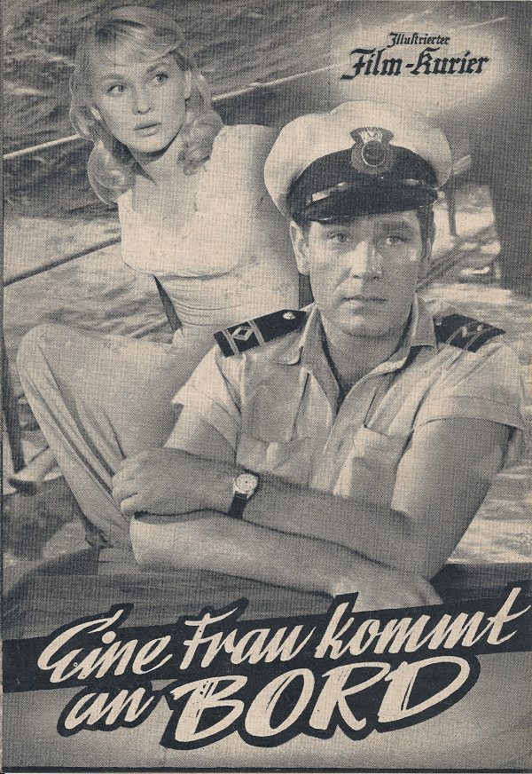 2427: Frachter Luckys Höllenfahrt ( Titel: Eine Frau kommt an Bord ) Anthony Steel, Peter Finch,