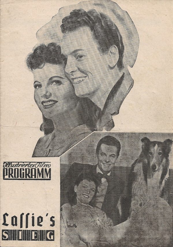 438: Lassies Sieg, Donald Crisp, Geraldine Brooks, Alan Webb ( Schrift Variante 2 )