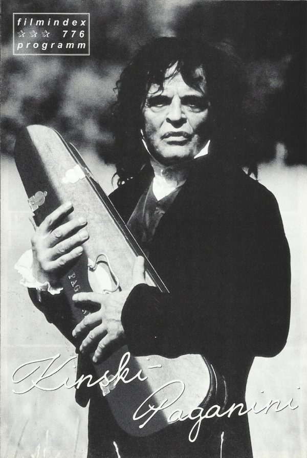776: Kinski - Paganini ( Klaus Kinski ) Deborah Caprioglio, Nikolai Kinski, Dalila Di Lazzaro, Tosca D´Aquino, Eva Grimaldi, Beba Balteano, Fabio Carfora, Donatella Rettore, Bernard Blier, AndreThorent, Marcel Marceau, Feodor Chaliapin Jr., Vittorio Ciorc