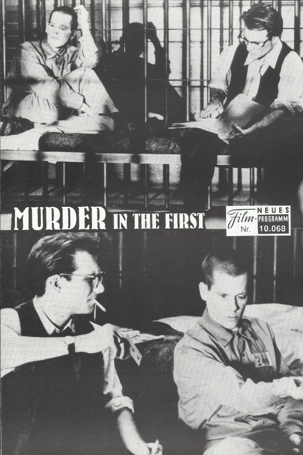 10068: Murder in the first ( Marc Rocco ) Christian Slater, Kevin Bacon, Gary Oldman, Embeth Davidtz, William H. Macy, Stephen Tobolowsky, Brad Dourif, F. Lee Ermey, Mia Kirshner, Ben Slack
