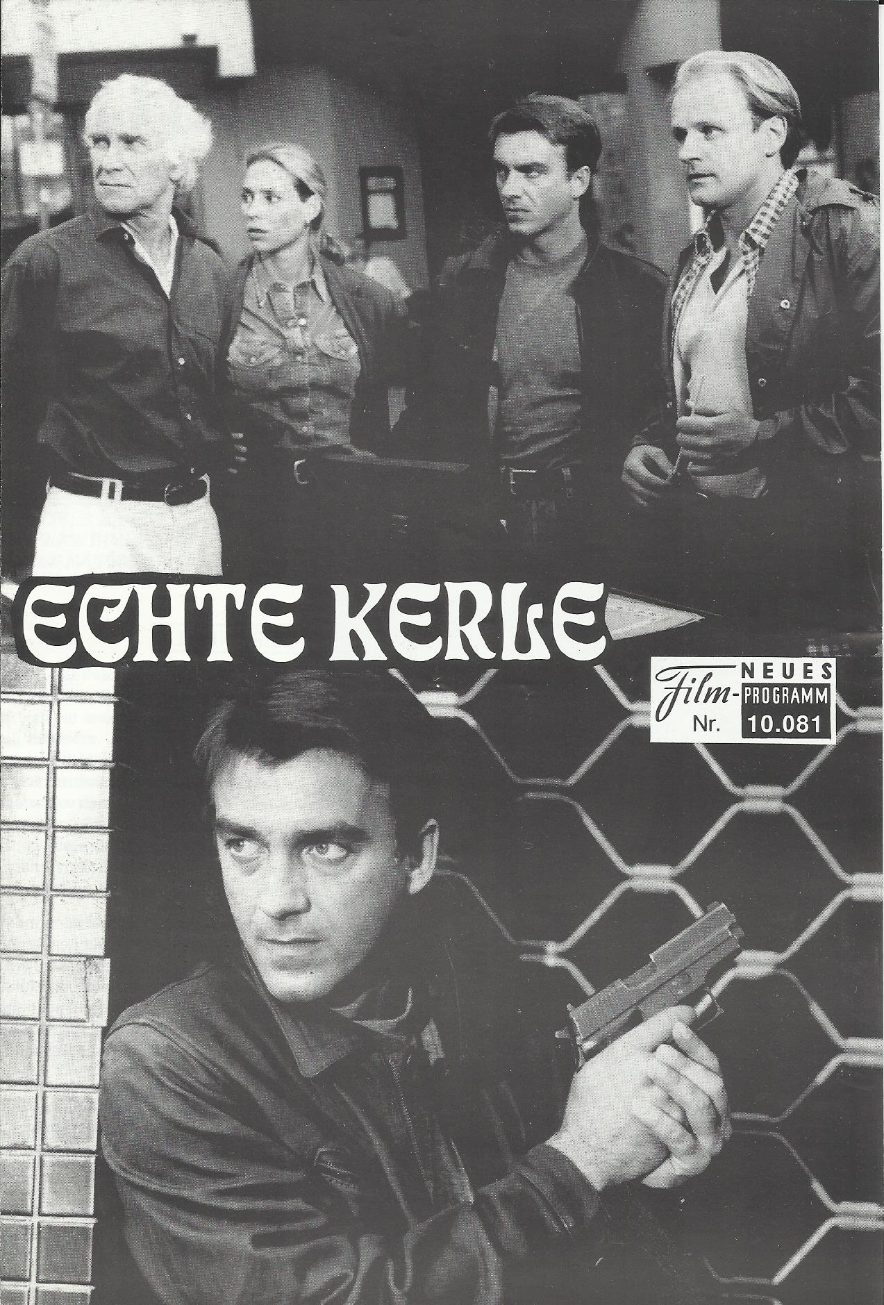 10081: Echte Kerle ( Rolf Silber ) Christoph M. Ohrt, Carin C. Tietze, Tim Bergmann, Oliver Stokowski, Rudolf Kowalski, Dieter Brandecker, Daniela Ziegler, Ina Weisse, Andreas Pietschmann, Edgar M. Böhlke
