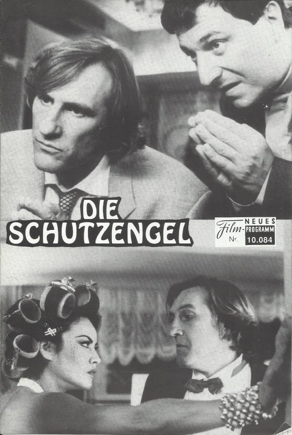 10084: Die Schutzengel ( Jean-Marie Poire ) Gerard Depardieu, Christian Clavier, Eva Grimaldi, Yves Renier, Alexandre Eskimo, Olivier Archard, Lionel Azoulai, Stephane Bari, Francoise Bertin, Michel Bonjour