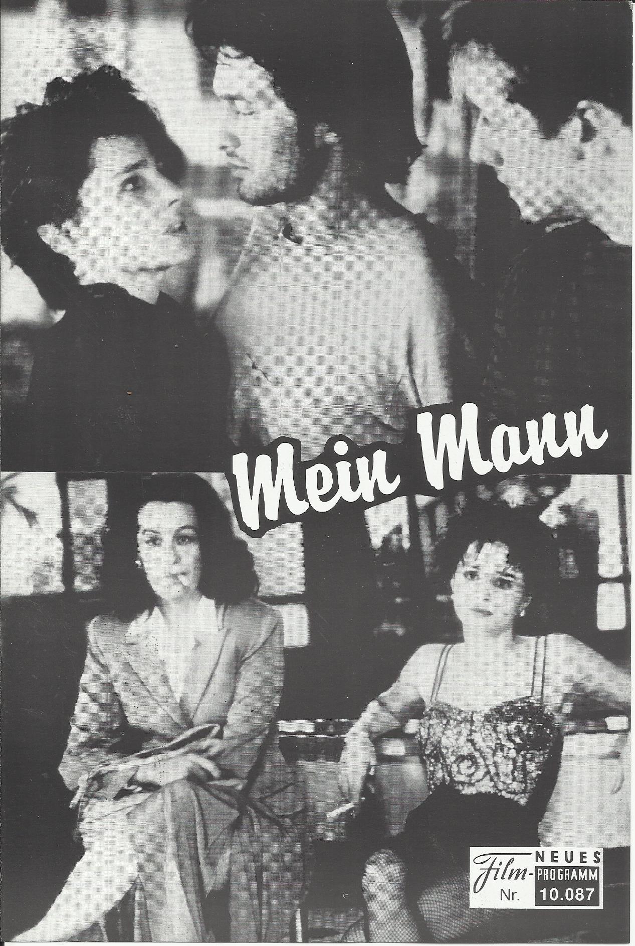 10087: Mein Mann ( Bertrand Blier ) Anouk Grinberg, Gerard Lanvin, Valeria Bruni-Tedeschi, Oliver Martinez, Sabine Azema, Mathieu Kassovitz, Dominique Valadie, Dominique Lollia