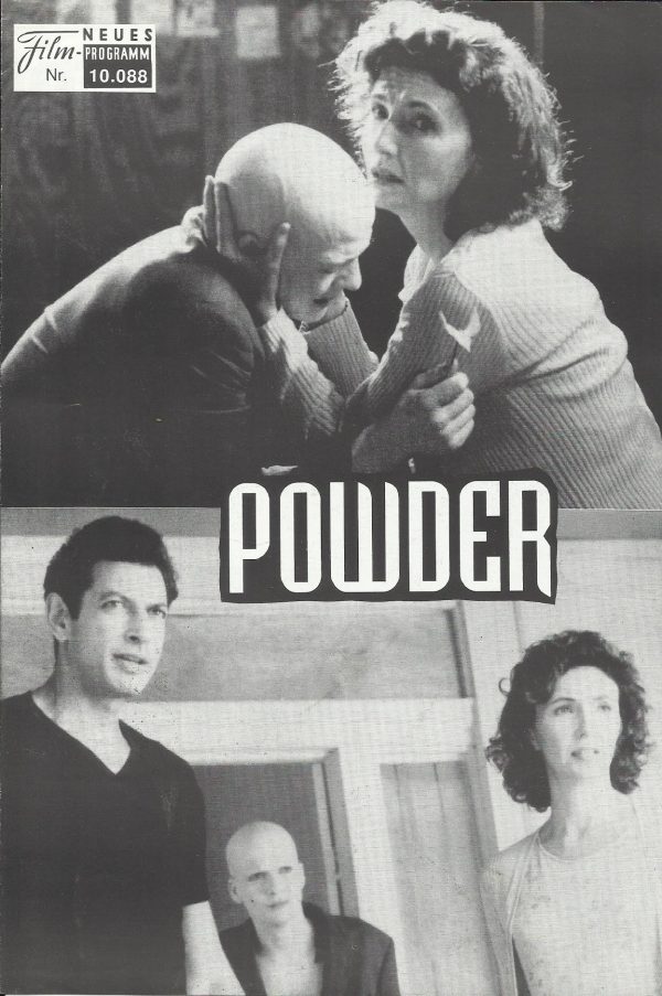 10088: Powder ( Victor Salva ) Mary Steenburgen, Sean Patrick Flanery, Lance Henriksen, Jeff Goldblum, Brandon Smith, Bradford Tatum, Susan Tyrell, Missy Crider, Ray Wise, Esteban Louis Powell