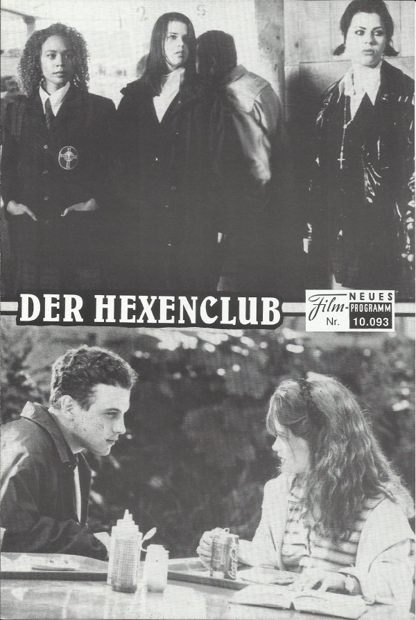 10093: Der Hexenclub ( Andrew Fleming ) Robin Tunney, Fairuza Balk, Neve Campbell, Rachel True, Skeet Ulrich, Christine Taylor, Breckin Meyer, Nathaniel Marston, Assumpta Serna