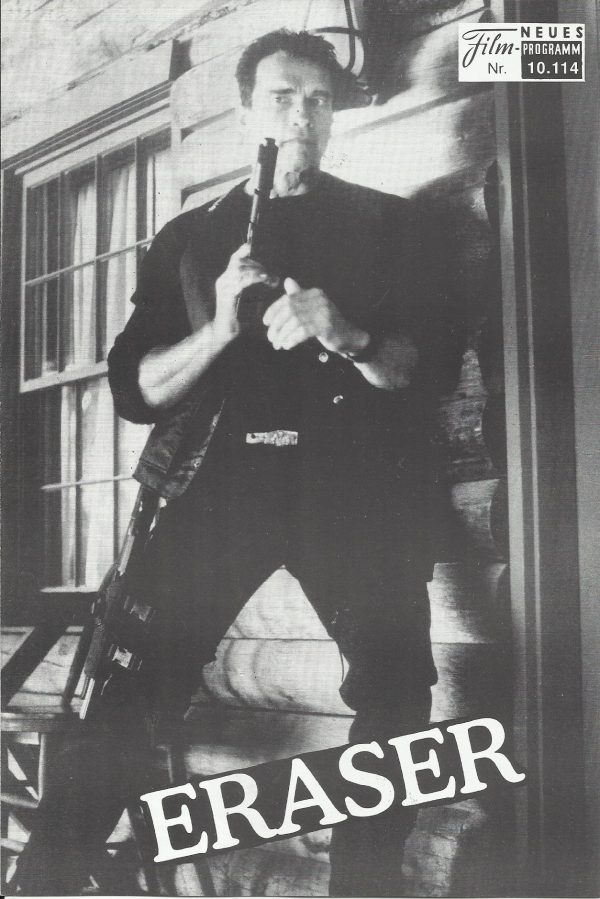 10114: Eraser ( Charles Russell ) Arnold Schwarzenegger, James Caan, Vanessa Williams, James Coburn, Robert Pastorelli, James Cromwell, Danny Nucci, Andy Romano, Nick Chinlund, Michael Papajohn, Joe Viterelli