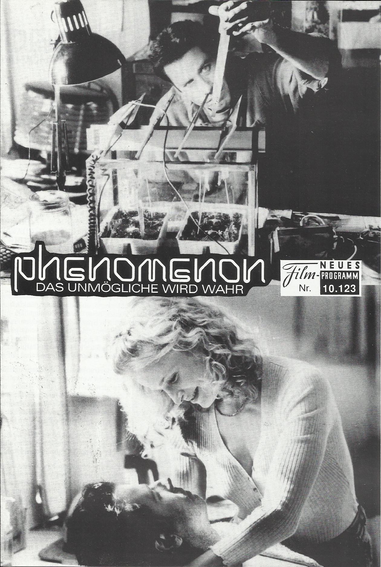 10123: Phenomenon - Das Unmögliche wird wahr ( Jon Turteltaub ) John Travolta, Kyra Sedgwick, Forest Whitaker, Robert Duvall, David Gallagher, Ashley Buccile, Tony Genaro, Sean O´Bryan, Bruce Young, Michael Milhoan