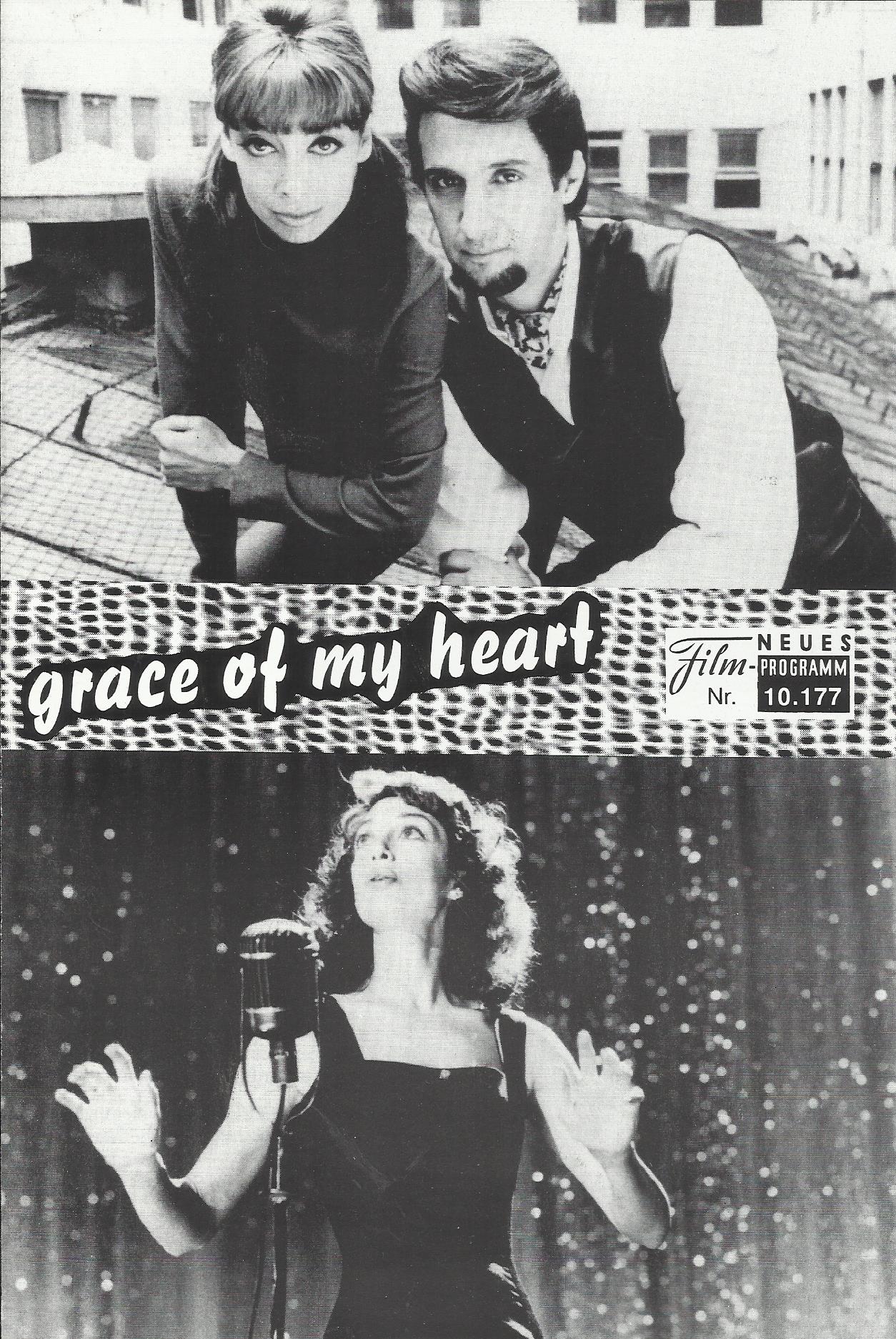 10177: grace of my heart ( Allison Anders ) Ileana Douglas, John Turturro, Matt Dillon, Eric Stoltz, BruceDavison, Patsy Kensit, Jennifer Leigh Warren, Bridget Fonda, Chris Isaak, Peter Fonda