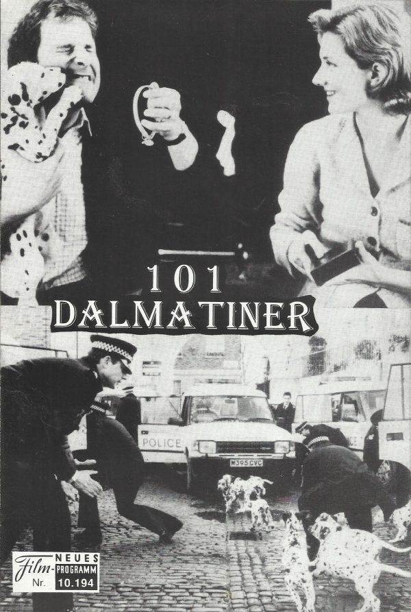 10194: 101 Dalmatiner ( Stephen Herek ) Glenn Close, Jeff Daniels, Joely Richardson, Joan Plowright, Hugh Laurie, Mark Williams,John Shrapnel, Tim McInnerny, Hugh Fraser, Zohren Weiss