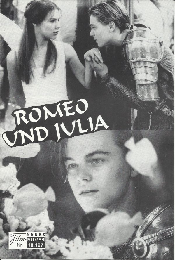 10197: Romeo und Julia ( Baz Luhrmann ) Leonardo DiCaprio, Claire Danes, Brian Dennehy, John Leguizamo, Pete Postlethwaite, Paul Sorvino, Diane Venora, Harold Perrineau, Paul Rudd, Jesse Bradford