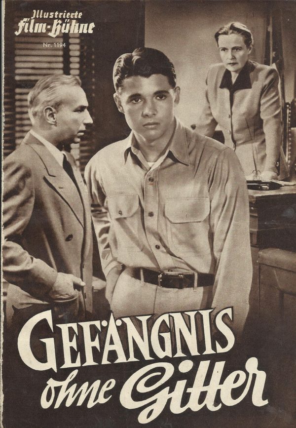 1194: Gefängnis ohne Gitter ( Kurt Neumann ) Lloyd Nolan, Jane Wyatt, Audie Murphy, James Gleason, Stanley Clements, Martha Vickers, Rhys Williams, James Lydon, Dickie Moore, Selena Royle, Tommy Cock, William Lester, Stephen Chase, Charles Trowbridge, Fra