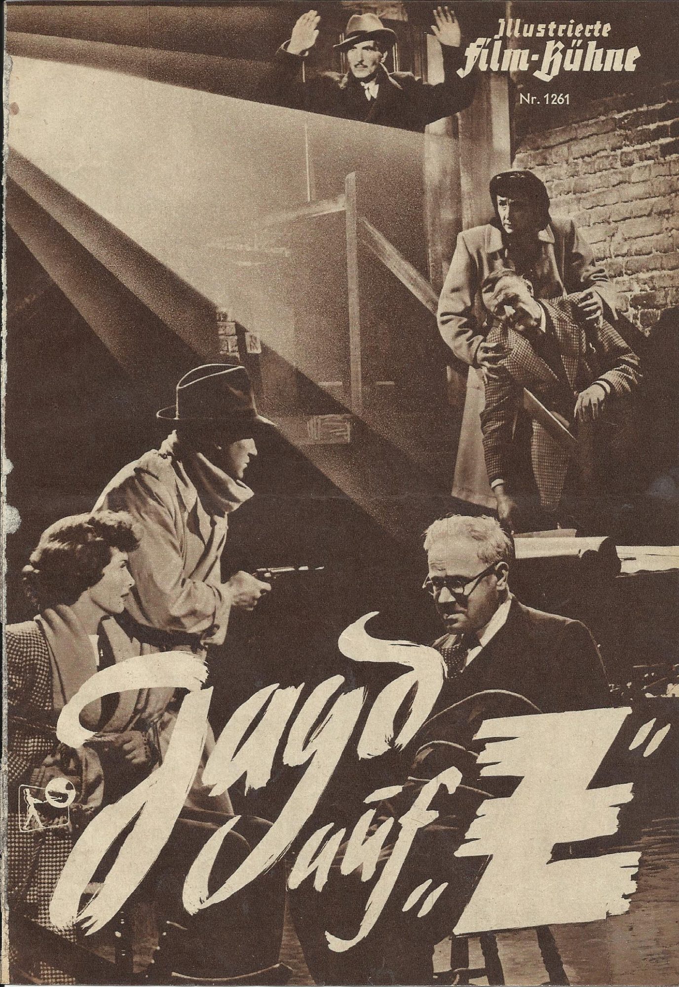 1261: Jagd aufs "Z" ( Maclean Rogers ) John Bentley, Dinah Sheridan, Jack Livesey, Beatrice Varley, Barbara Couper, Jenny Mathot, Andrew Leigh, Hugh Dempster, Dino Galvani, Iwan Samson, Bruce Seton, Leo de Pokorny, Michael Brennan, Joseph O´Conor, Shaym B