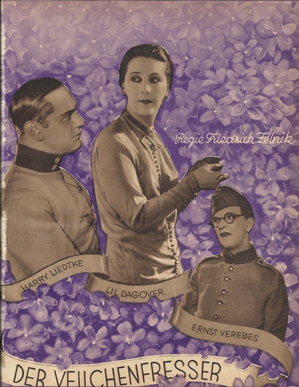 506: Der Veilchenfresser ( Friedrich Zelnik ) Harry Liedtke, Lil Dagover, Theodor Loos, Dary Holm, Ernst Verebes, Evi Eva, Hans Behrendt,Maria Paudler, G. A. Semmler, Ernst Behmer