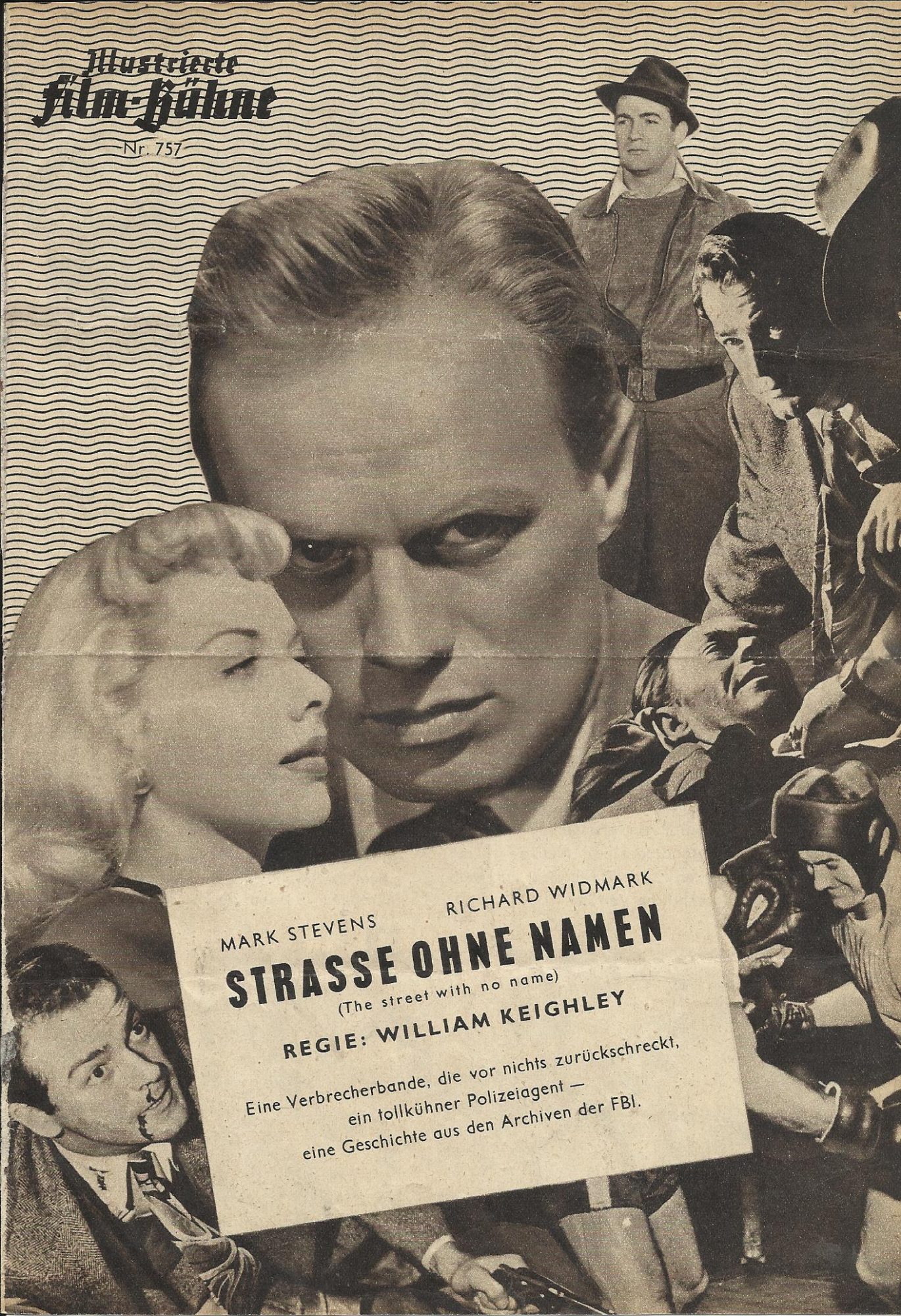 757: Straße ohne Namen ( William Keighley ) Mark Stevens, Richard Widmark, Barbara Lawrence