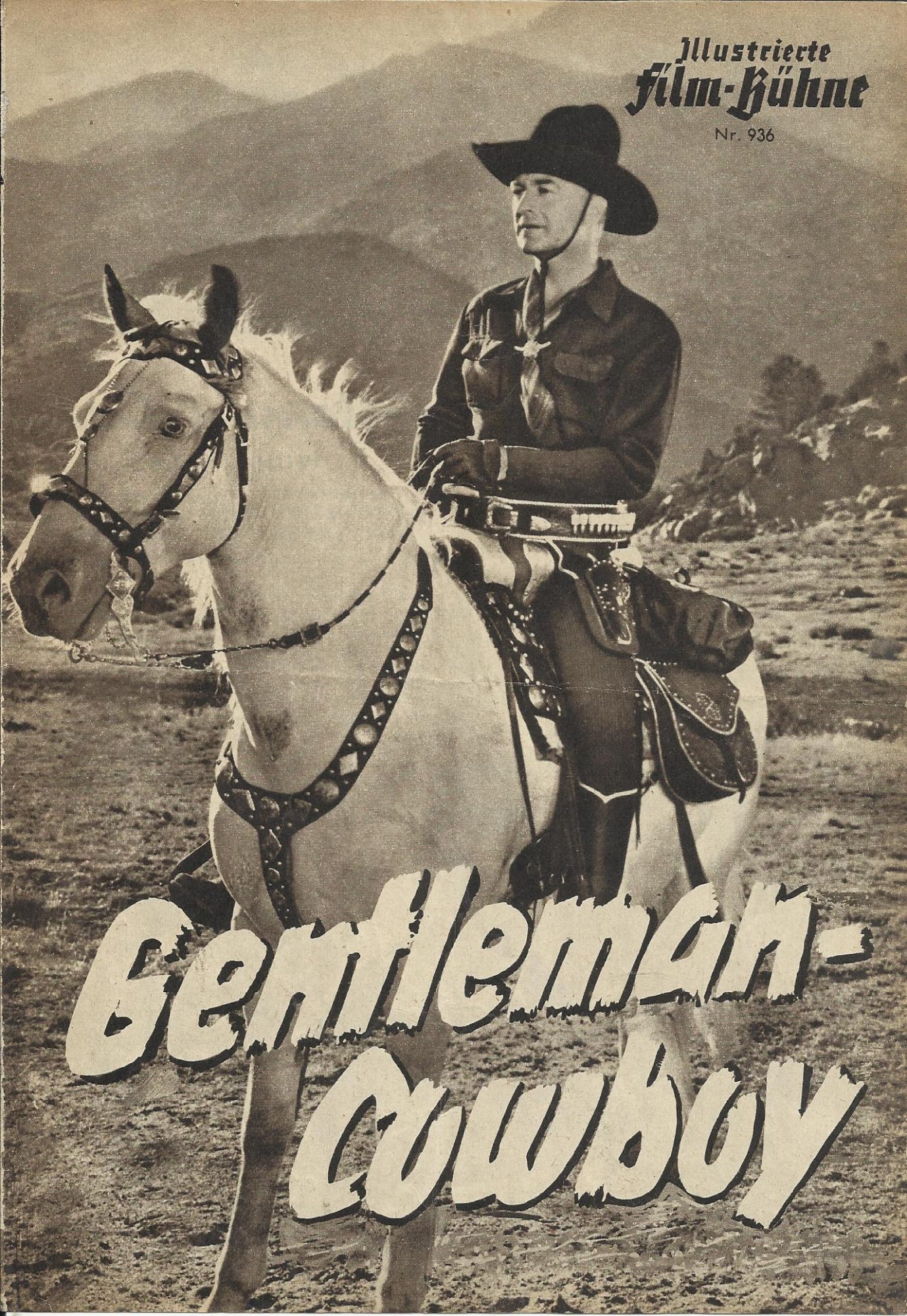 936: Gentleman - Cowboy, William Boyd, George Hayes, Kenneth Harlan, Jane Clayton, Russell Hayden, Charlotte Winters, Robert Fiske, Anthony Nace