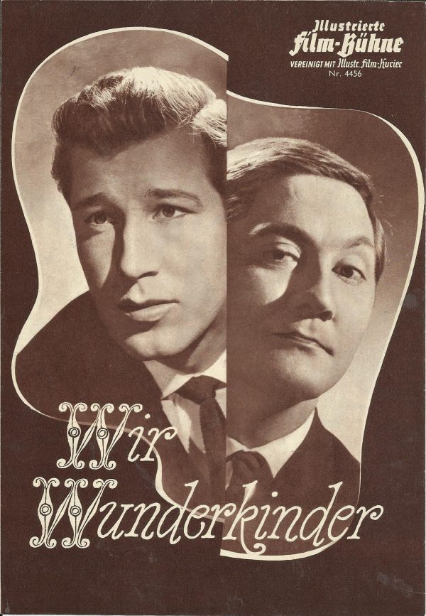 4456: Wir Wunderkinder ( Kurt Hoffmann ) Johanna von Koczian, Hansjörg Felmy, Wera Frydtberg, Robert Graf, Elisabeth Flickenschildt, Ingrid Pan, Ingrid van Bergen, Jürgen Goslar, Tatjana Sais, Liesl Karlstadt, Michl Lang, Peter Lühr, Hans Leibelt, Lina Ca