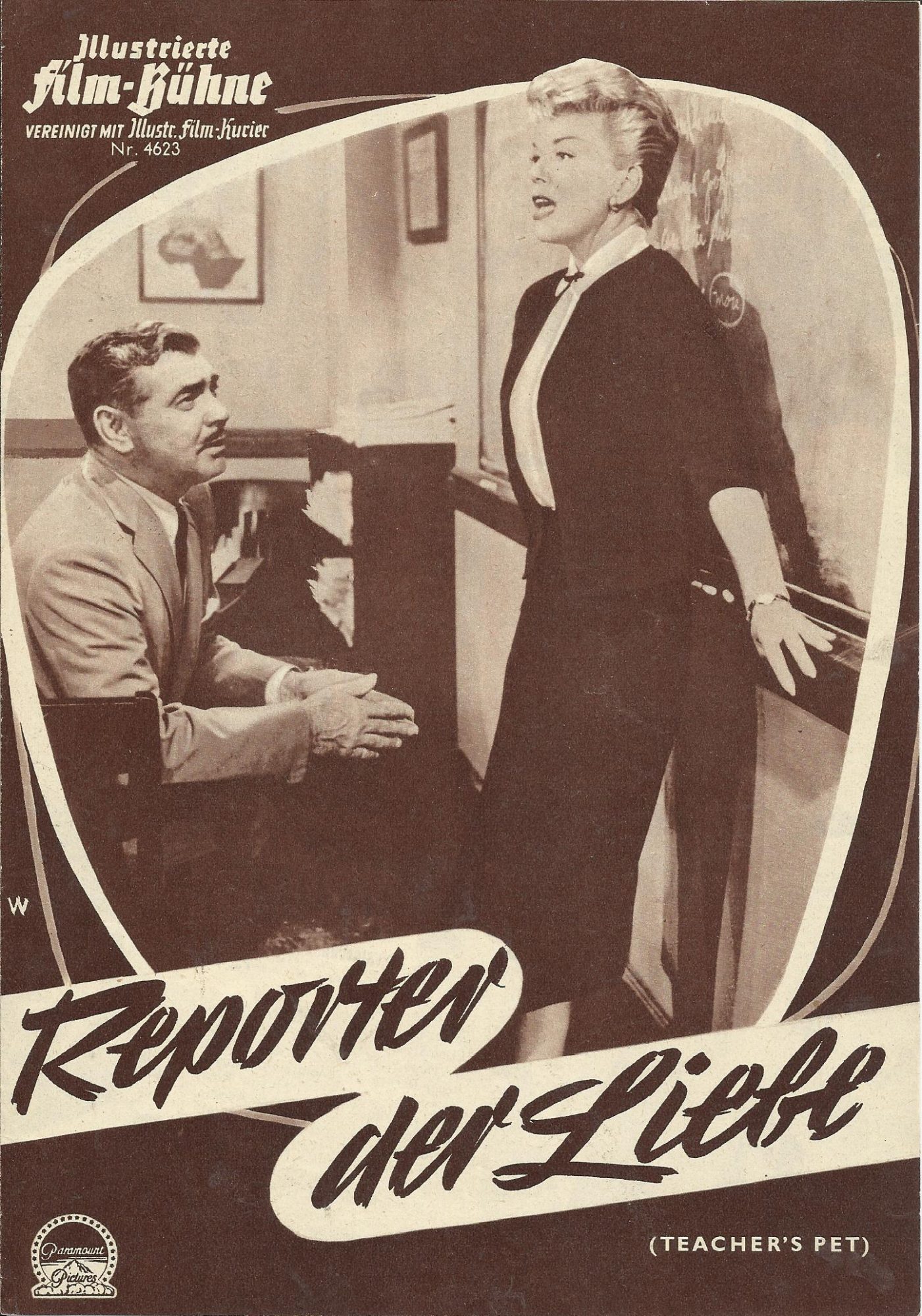 4623: Reporter der Liebe ( George Seaton ) Clark Gable, Doris Day, Gig Young, Mamie van Doren, Marion Ross, Nick Adams, Vivian Nathan, Peter Baldwin, Harry Antrim