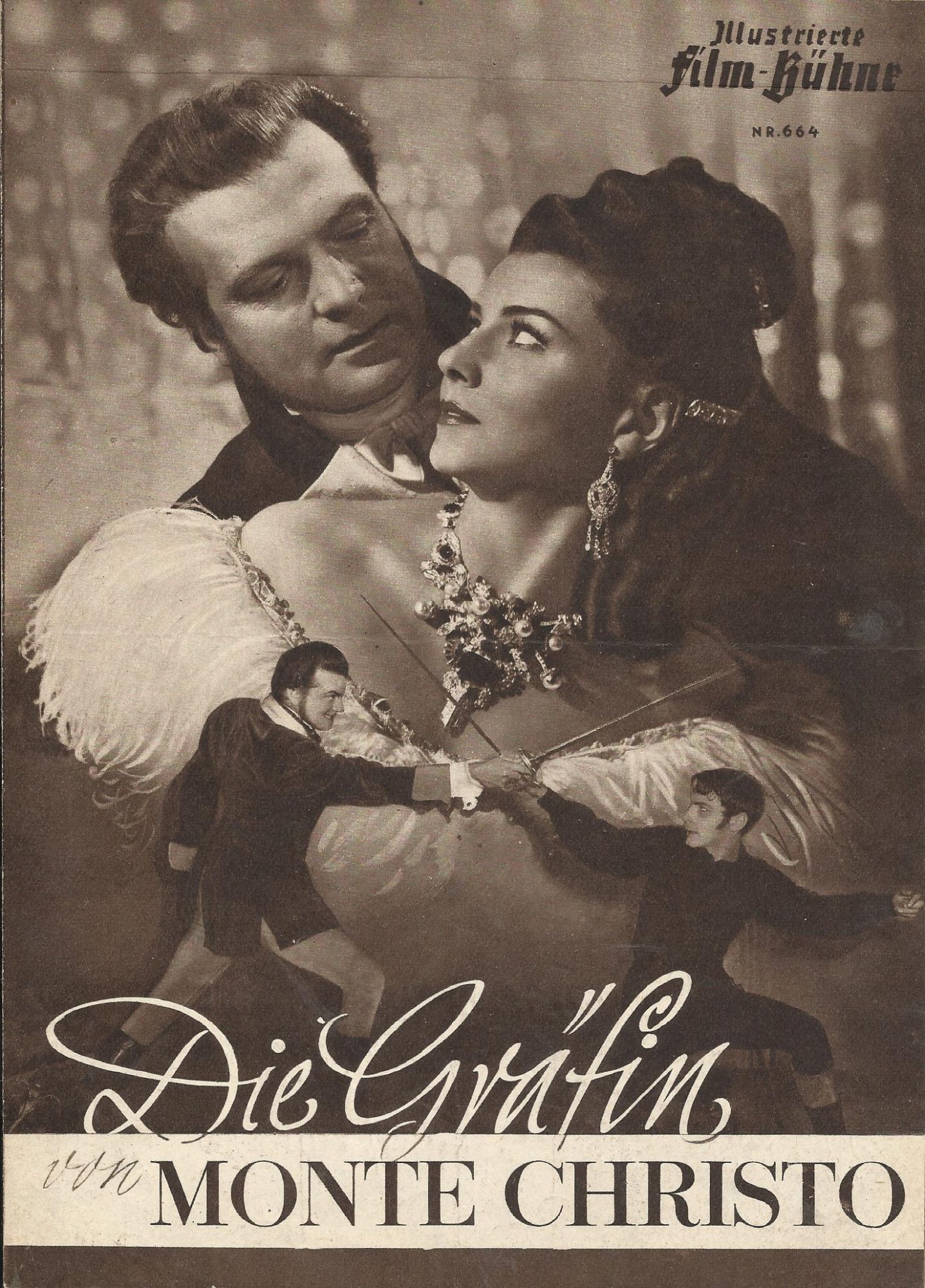 664: Die Gräfin von Monte Christo ( Edgar G. Ulmer ) John Loder, Lenore Aubert, Martin Kosleck, Fritz Kortner, Charles Dingle, Eva Gabor