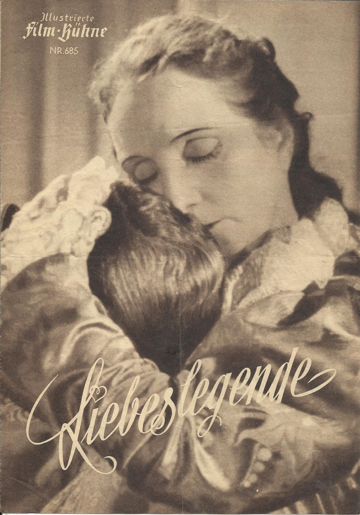 685: Liebeslegende ( Lolf Lauckner ) Carl Günther, Hans Nielsen, Willy Fritsch, Dieter Borsche, Vera von Langen, Sabine Peters, Harry Liedtke, Hermine Körner, Lida Baarova, Dagny Servaes, Marina von Ditmar, Viktoria von Ballasko, Waldemar Leitgeb, Will Do